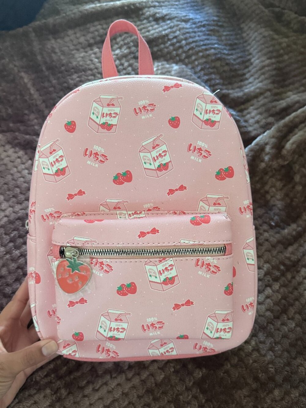 Strawberry Milk Backpack, New w/ Tags!